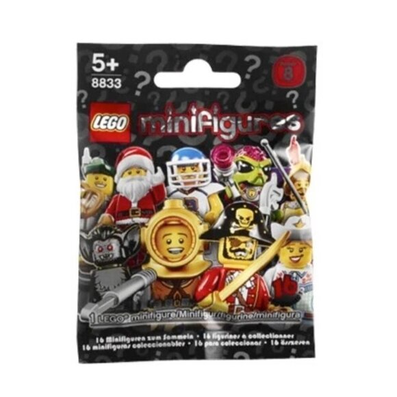 LEGO® Minifigures, Series 8 #8833 Collectible Random Pack - Picture 1 of 6